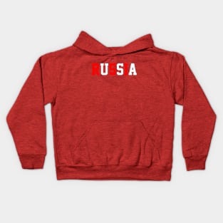 Russia/USA - Conspiracy Theory Design Kids Hoodie